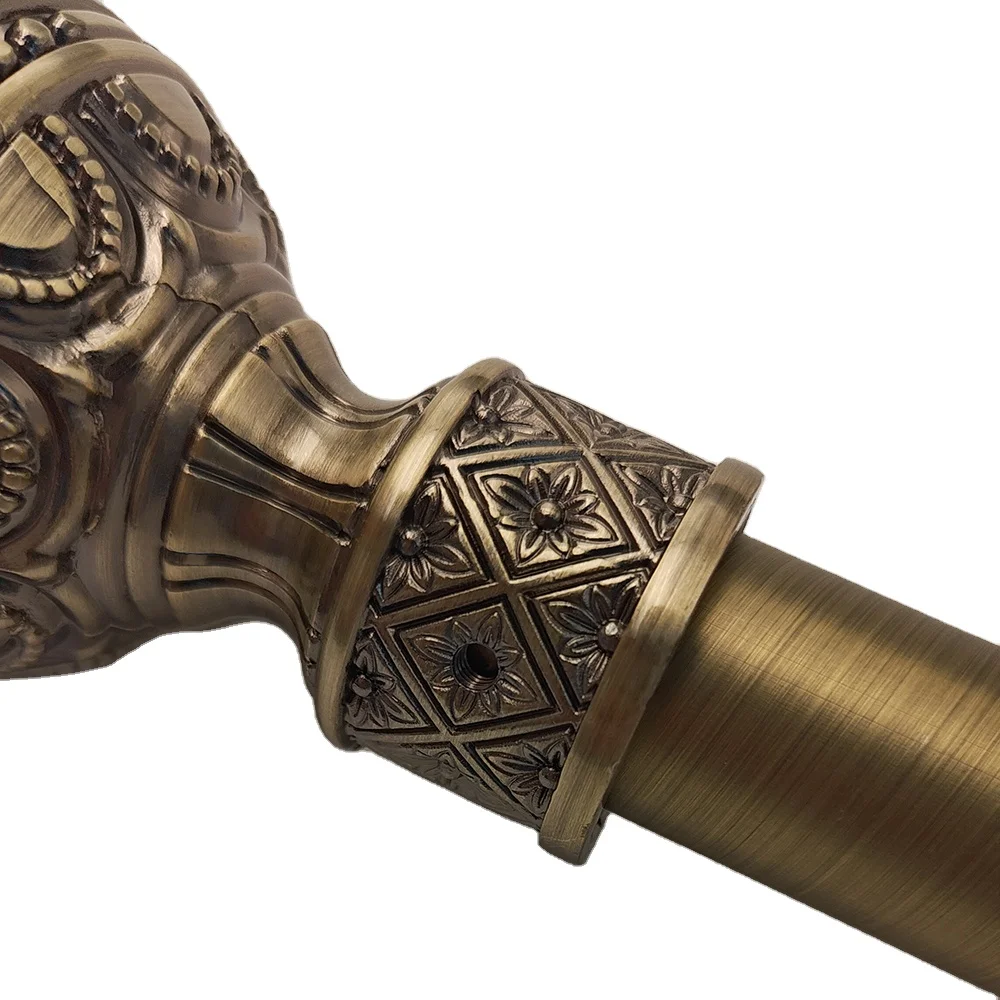 Quality Guaranteed 5ft 7ft 80-Inch Long Metal Curtain Rods Premium Curtain Rod Design