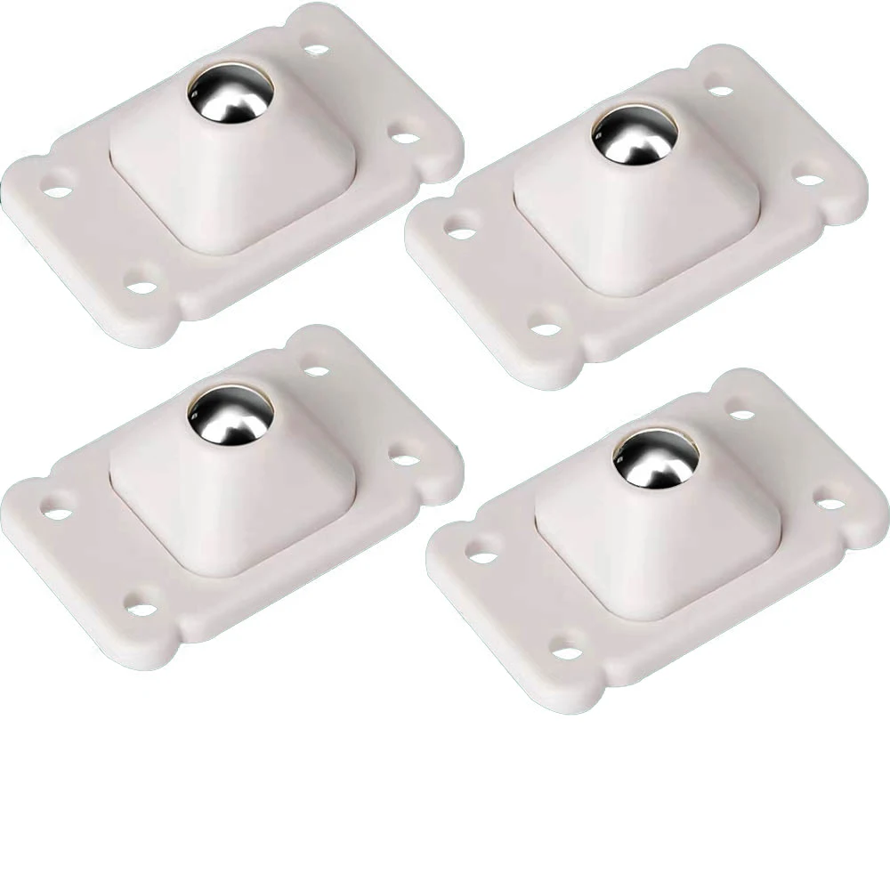 Household pulley trash can small pulley flower pot stainless steel wheel