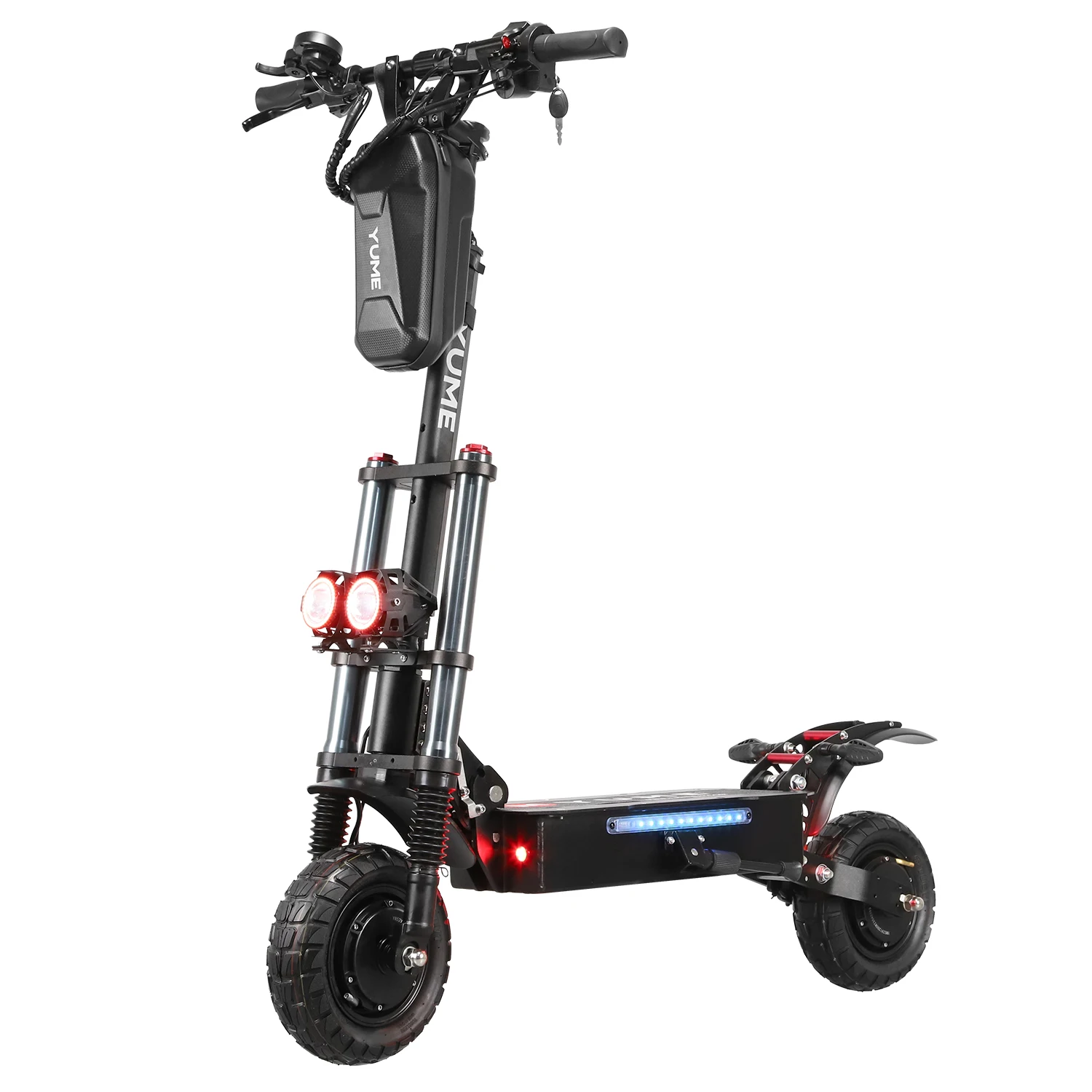 YUME Y10 high quality mobility scooter 52v 2400w dual motor folding hydraulic brake electric scooter from China