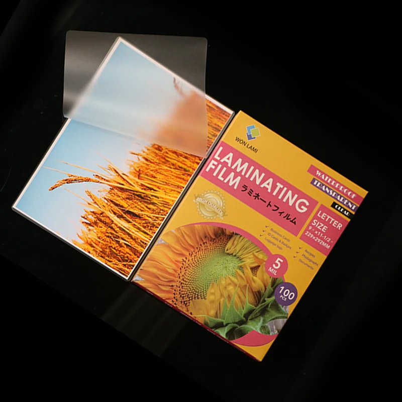 Factory Manufacture Wholesale Shrink Plastic Composite Packaging Materials Matt Laminating Film
