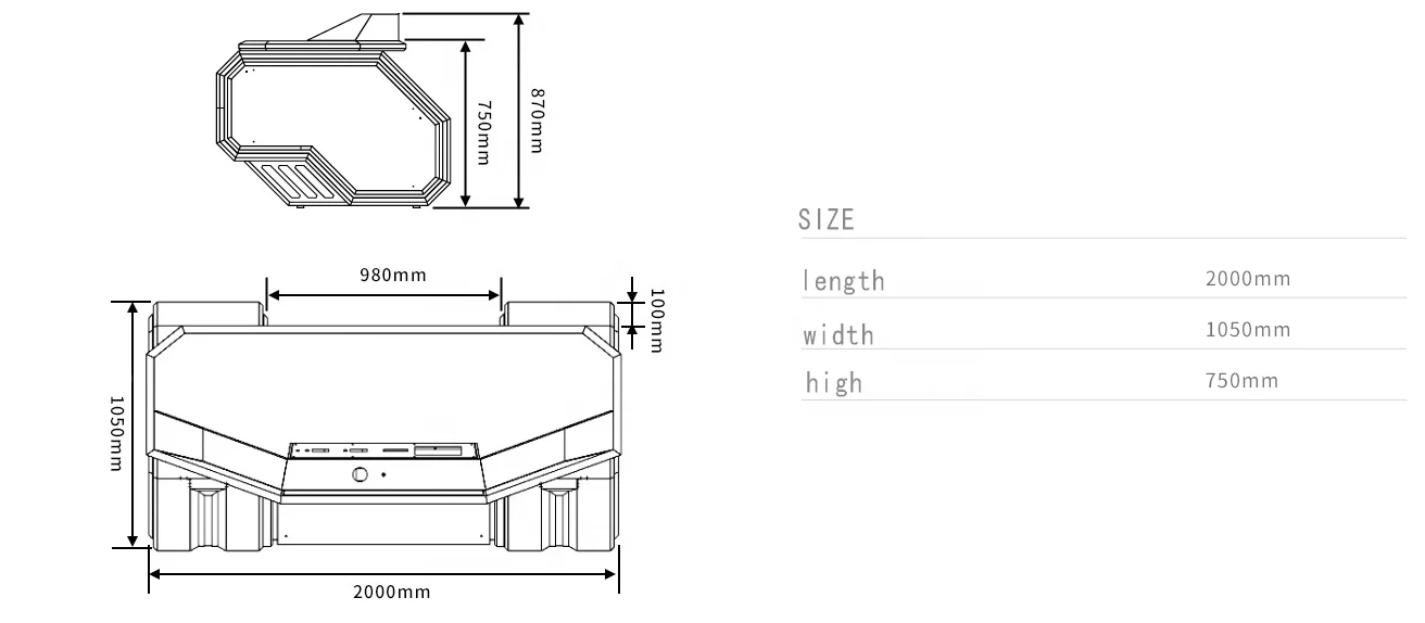 Kehua Fuwei Customizable Industrial Desk Operator Workstation Console Emergency Dispatch Console Control Room Console Desk