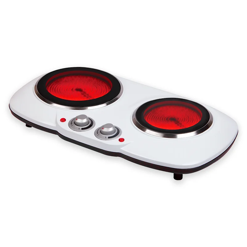 Hob Electrical Glass Heater German Kitchen Double Plate Burner Infrared Ceramic Stove Electric With Oven