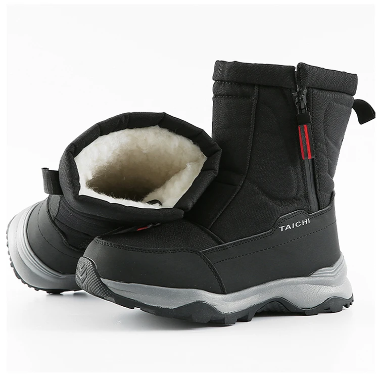 Hot Sale Plush Warm Snow Boots Waterproof Fashion Winter Hard-Wearing Women Snow Boots