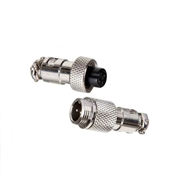Din 12mm 2 3 4 5 6 pin Gx12 aviation Plug Socket connector metal connector