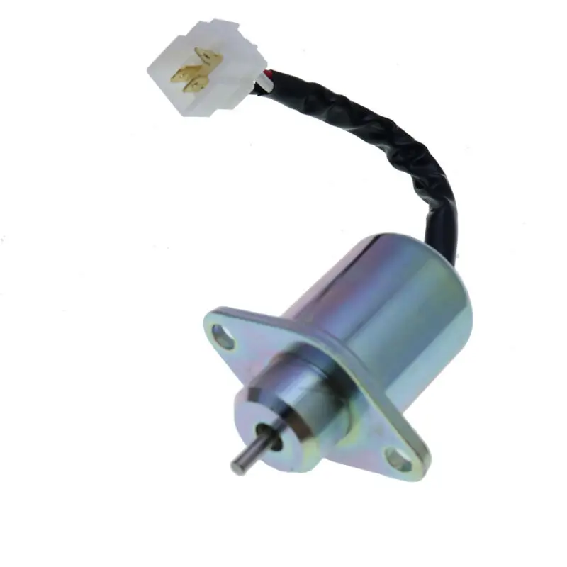 Replacement 12V Fuel Shutdown Solenoid 6680532 For Bobcat Loader B100 B200 B250