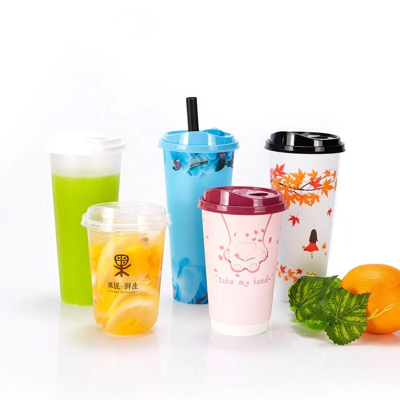 90mm diameter plastic PP cup lid with stopper plug