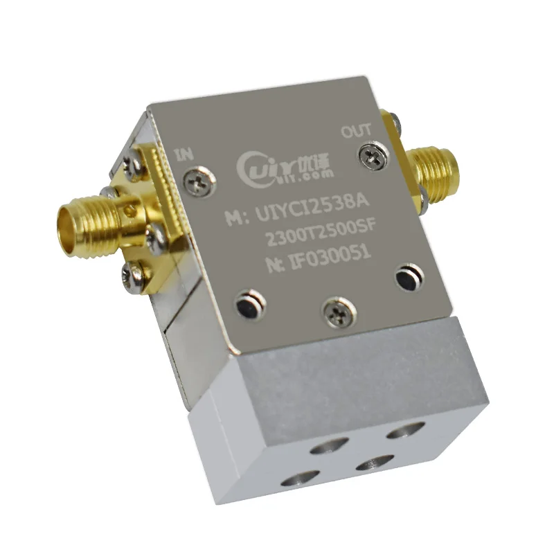 UIY RF изолятор РФ коаксиальный изолятор OEM высокой изоляции 2700 ~ 3100 МГц SMA женский