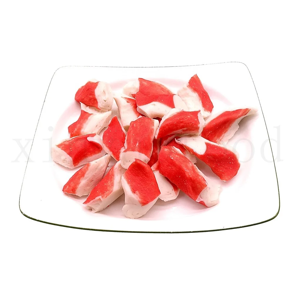 Wholesale Frozen Imitation Crab Meat Surimi Crab Flake Salad