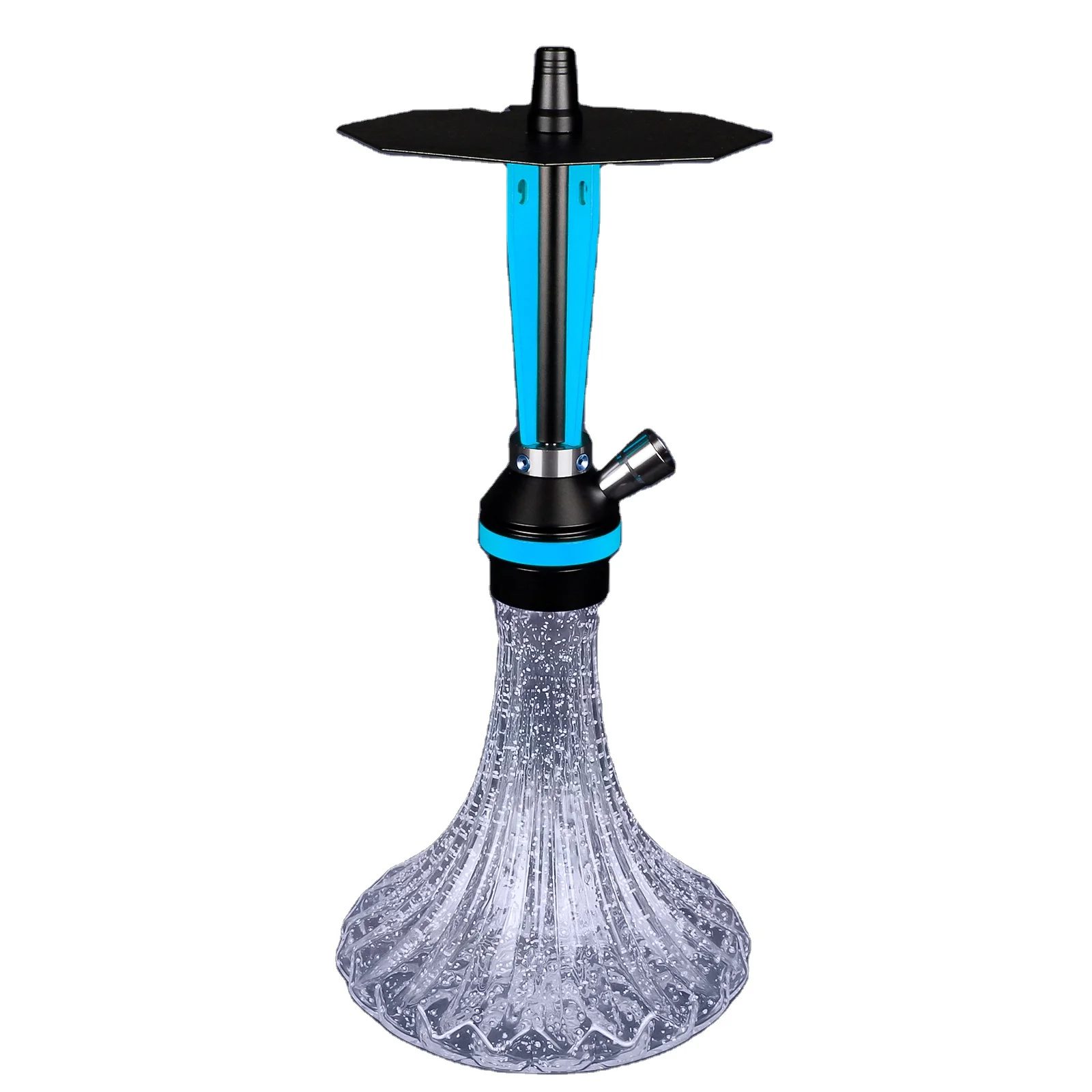 Factory hookah price for medium size wholesale glass smoking shisha nargile Portable Tobacco Wookah Shisha
