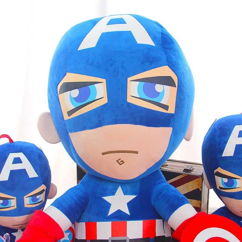 Hot Sale Super Iron Bat Spider Man Plush Dolls Cartoon Character Figure Toys for Kids