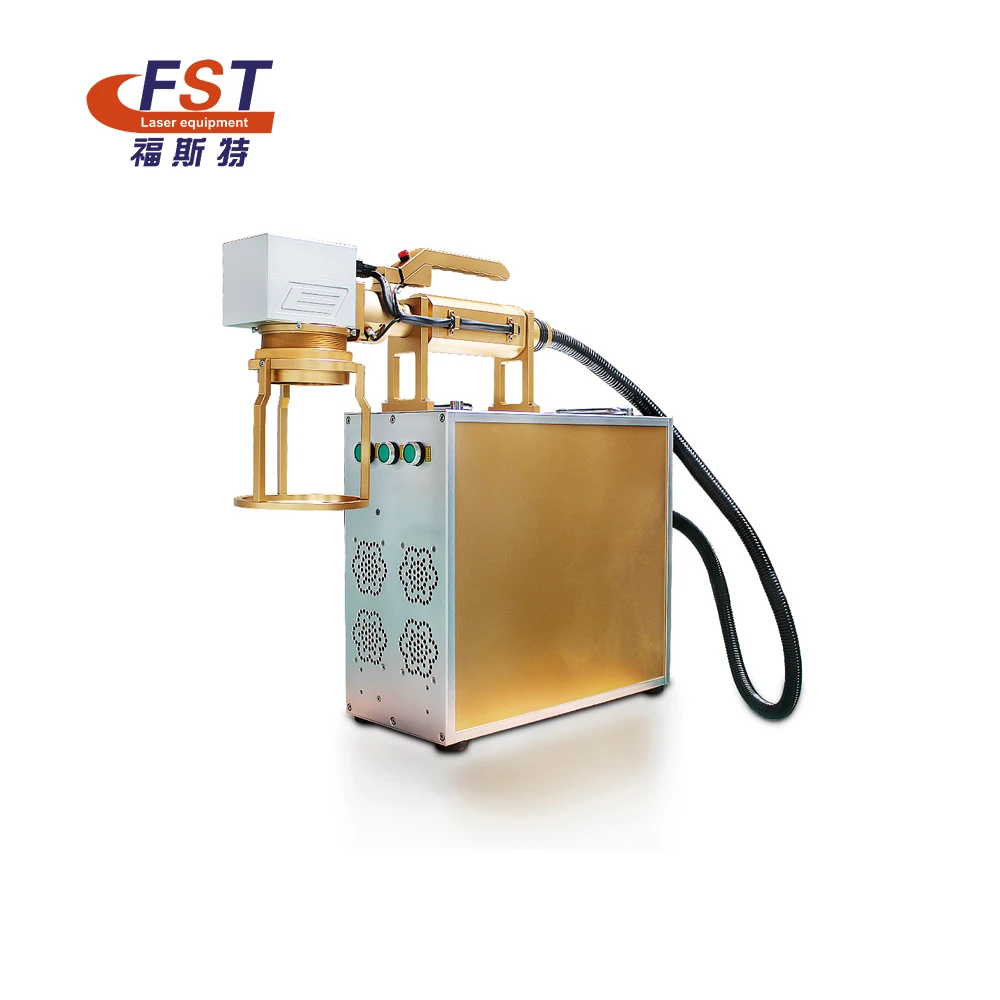 fst 10w 20 w 30w 50w100w advantage easily marks on bigobjectssurace   for stainlesssteel brass aluminium steel