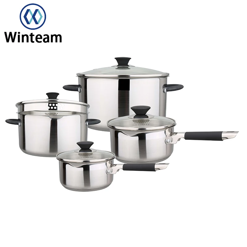 Prestige stainless steel cookware steamer pot sets
