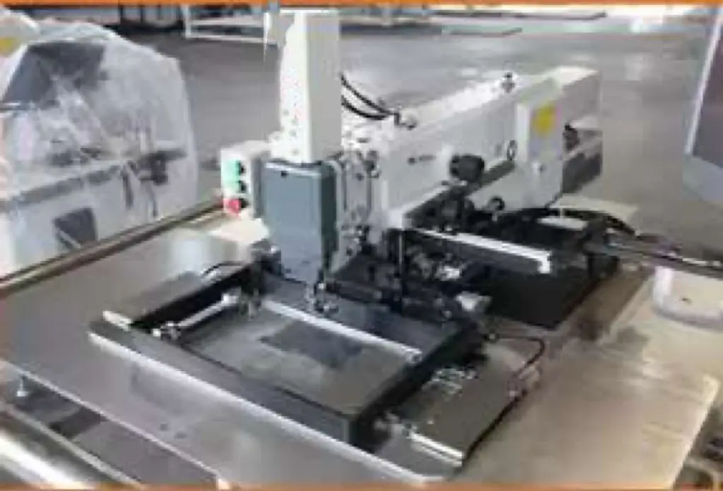 Automatic Zigzag Mattress Label Machine