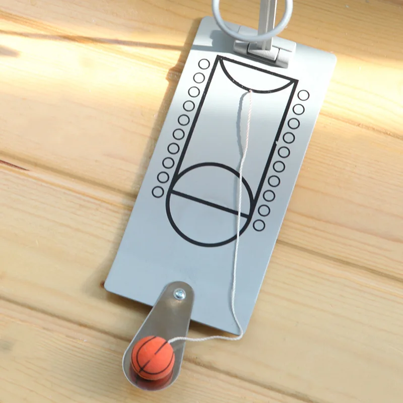 Custom mini foldable basketball hoop toy desktop shooting toy game tabletop basketball game