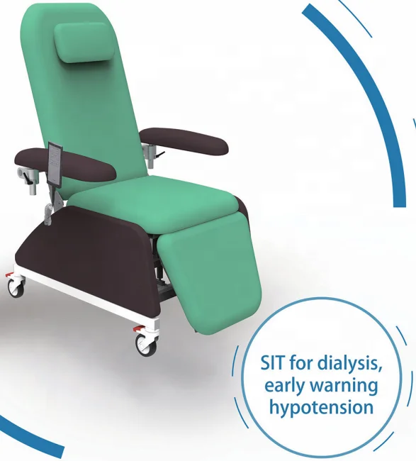 2024 DC-E-P10 Medical Comfortable luxury electric hospital blood donation medical dialysis treatment chairs