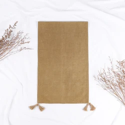 Сельский садовый макраме Рождественская скатерть украшение