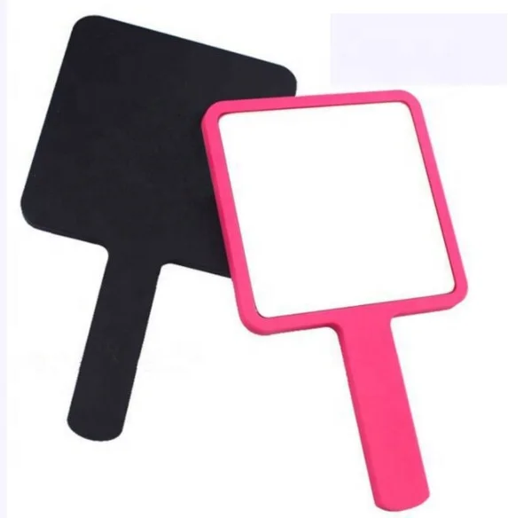 Wholesale Personalized Hand Held Makeup Mirror Mini Square Makeup Mirror Custom Cosmetic Hand Mirror for Women