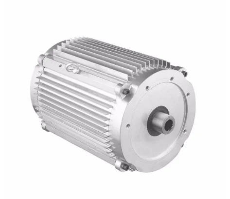 JZ Motor 144V 384V Sine Wave silver Band Brake Pure Electric Vehicle Driving Motor
