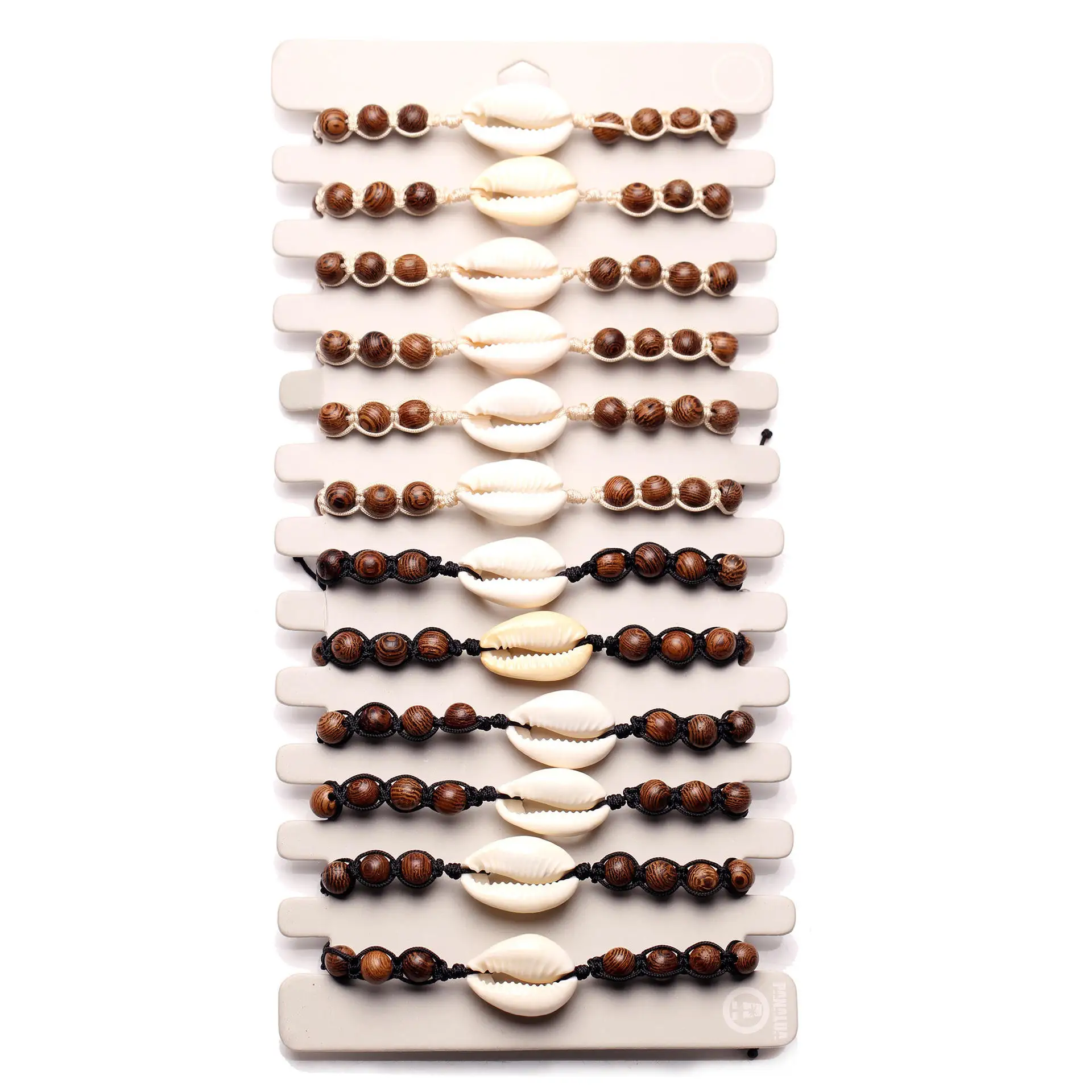 2024 Hot Sell Girl Bracelet Jewelry Sets Sea Shell Beads Elastic Bangle Crystal Beach Gifts Jewelry