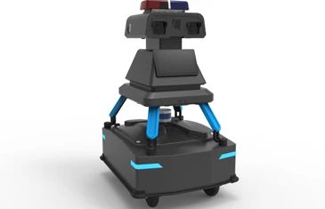 APV-SD security Patrol Robot Intelligent Indoor and Outdoor Security Inspection Robot