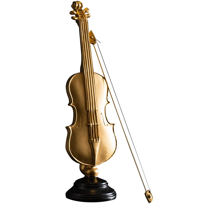 Art style modern creative violin musical instrument decoration model room porch wine cabinet decoration decoration art crafts