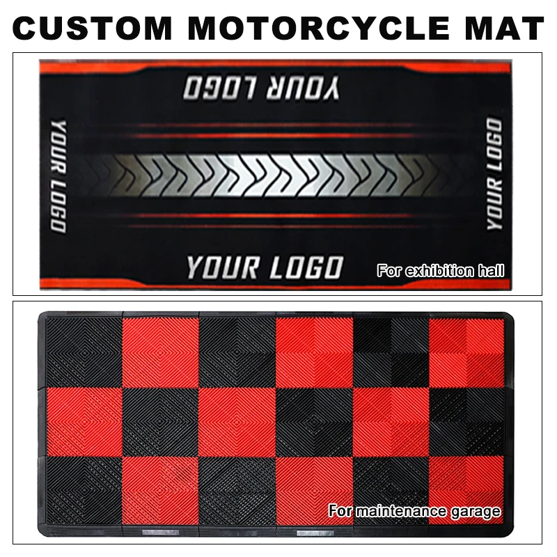 Heavy Duty Printed Carpet Used Underneath Motorcycles Exported Garage Mats rc Pit Mat