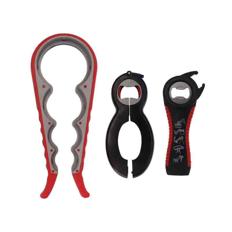 3Pcs/Set Wholesale Custom Logo Bottle Opener Easy Open Wine Beer Kitchen Bar Open Tools Bottle Opener Set