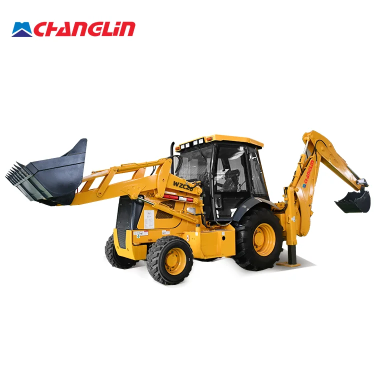 Manufacturer 70kw/82kw Backhoe Loader Professional hydraulic loaders back hoe