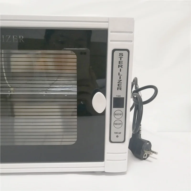 254nm Ultraviolet Light Tools UV Light Sterilizer UVC Sterilizer Box Cabinet Mini Digital Style UV Sterilizer for Hair Salon