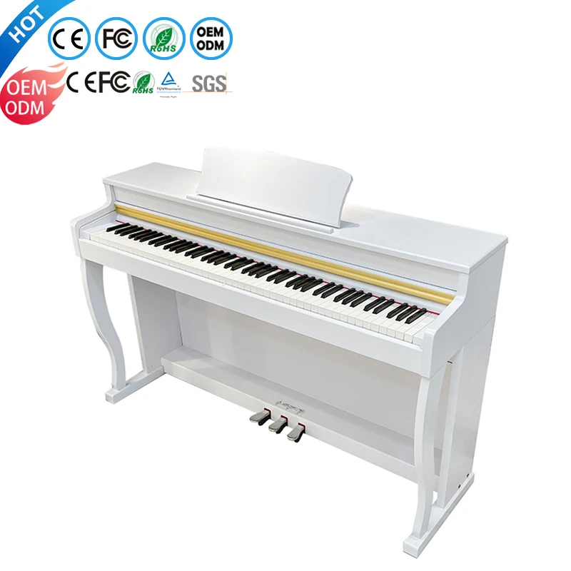 Top Selling Midi Keyboard Weighting Digital Profession Piano With 88 Keys And Built-In Speakers