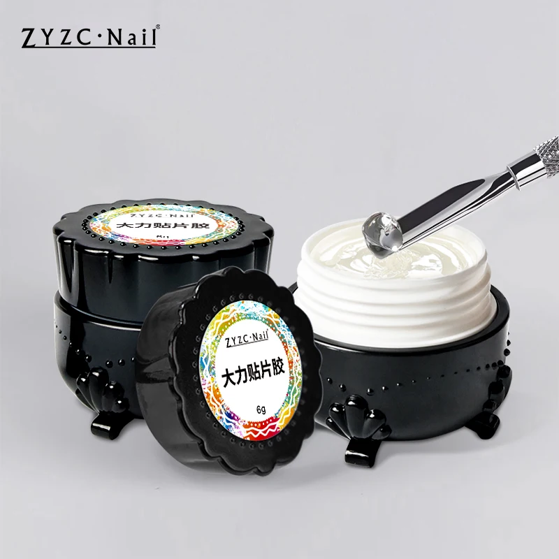 NEW Best Selling Sticky solid nail tips gel glue press on Strong Adhesive lasting modelling