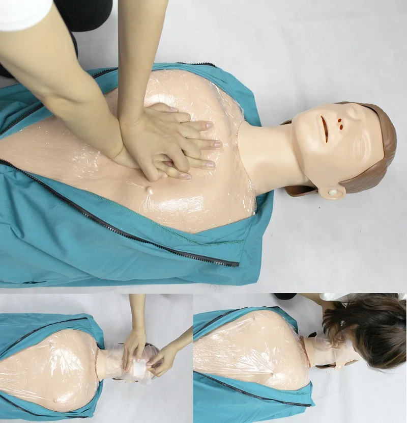 Medical Science Full body CPR manikin CPR mainkins training Teaching Resource Human teaching medical CPR dummy simulated manikin