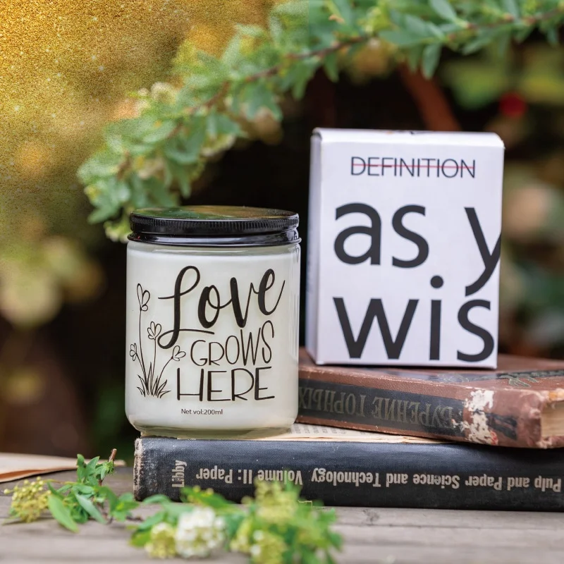 Scent Gift Set Tropical Wax Beeman Luxury Soy Fragrance Small Aromatic Oil Christmas Aroma Bouquet Scented Candle