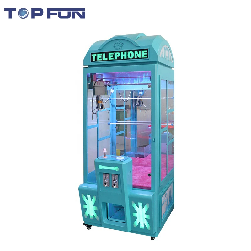 Amusement Park Equipment Coin Operated Toy Claw Machine Vending Claw Crane Machine With Custom Design
