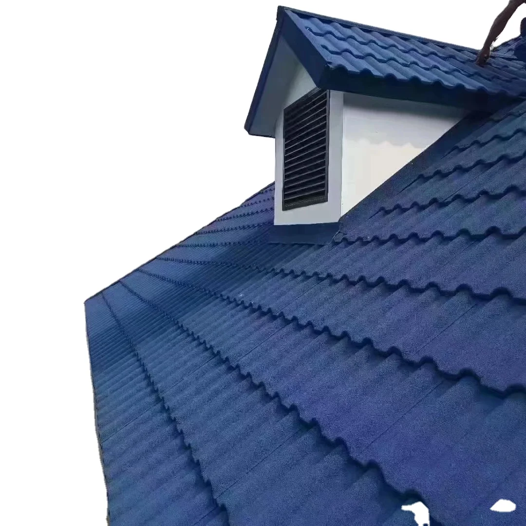 Factory direct sell  Stone coated metal roofing system Metro tile for roofing