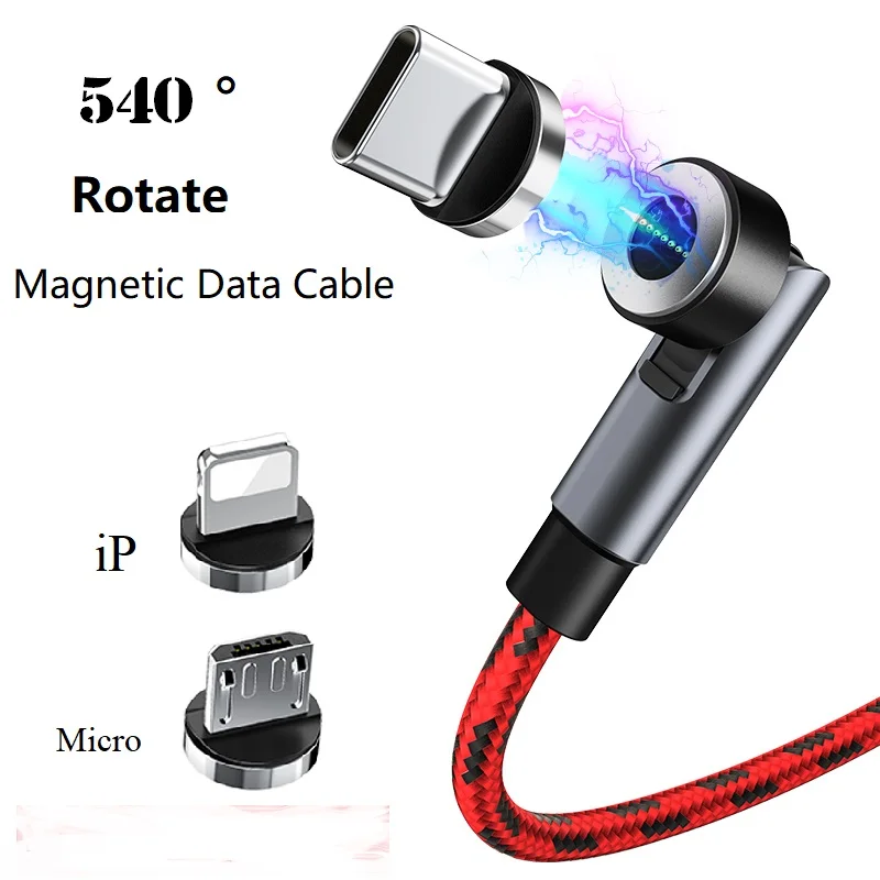 
Bm4A 3 in 1 LED type c fast cable Luminous Magnetic charging for iphone mp3 / mp4 playe charger cable usb data cable 