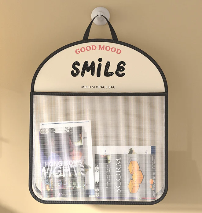 Multi-Functional Large Capacity Cartoon Hanging Storage Portable Toys Clothes Organizer Bathroom Storage Mesh Bag Toiletry Bag