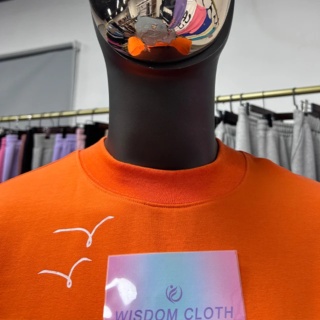 High Quality 240gsm 100% Cotton streetwear Custom logo Heavyweight Unisex oversized T-shirt