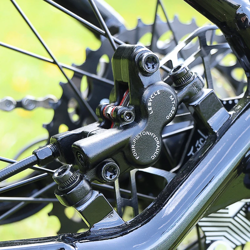Lebycle MTB велосипедные запчасти красочные 4 поршневой велосипед гидравлические дисковые тормоза MT5200