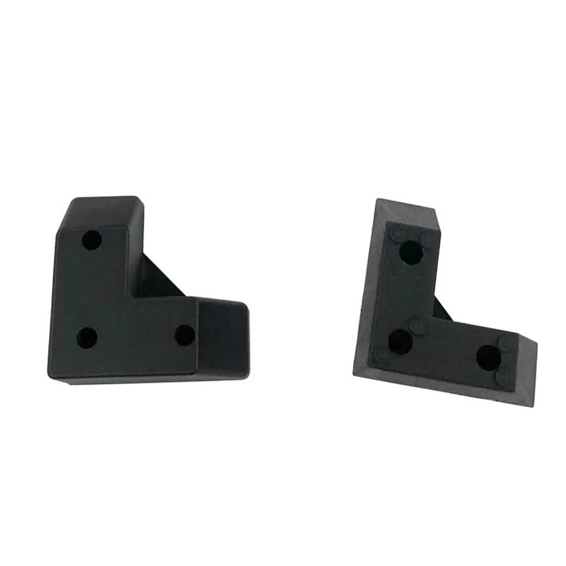 plastic sofa legs triangle furniture sofa leg corner black plastic leg for refrigerator, sofa, bed,simple square