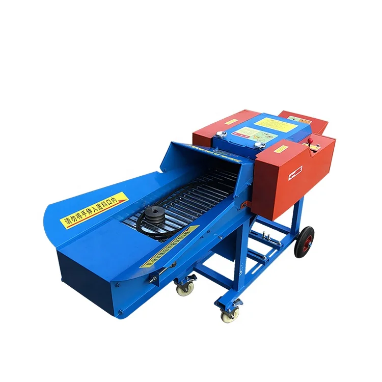 New Design Grass Cutter Animal Hay Crusher Animal Feed Processing Machine Cattle Feed Machine Chaff Cutter Machine India