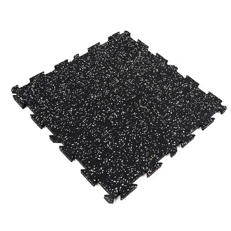 Good Quality epdm Material Rubber Floor Matting With Colorful Spot