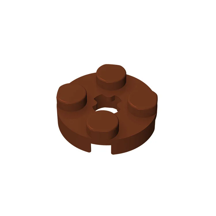 NO. 4032 Plate, Round 2 x 2 with Axle Hole bricks