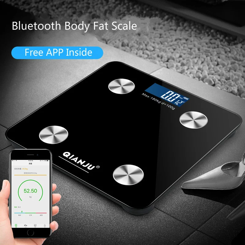 Bathroom Personal body weight Scales digital glass Electronic Weighing machine digital weight smart scale