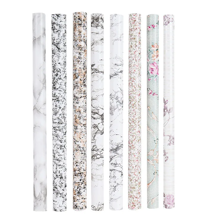 Fancy-Fix Brand Wall Decor Flower Self Adhesive Waterproof 3D Pvc Wallpaper