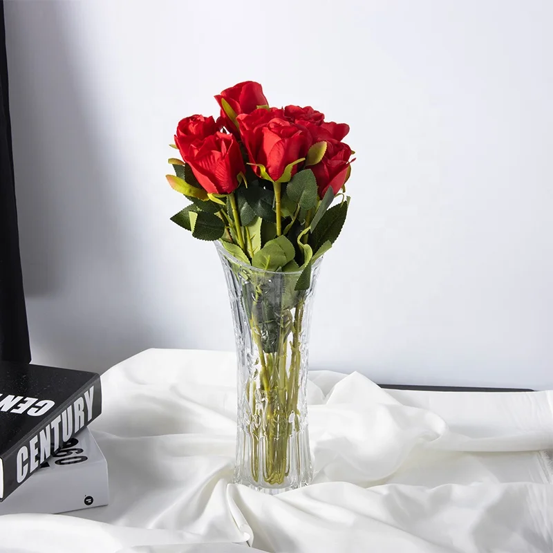 Hot sale New Arrival Home Decor Hot Products Custom Crystal Vase Glass Vase For Home Decor