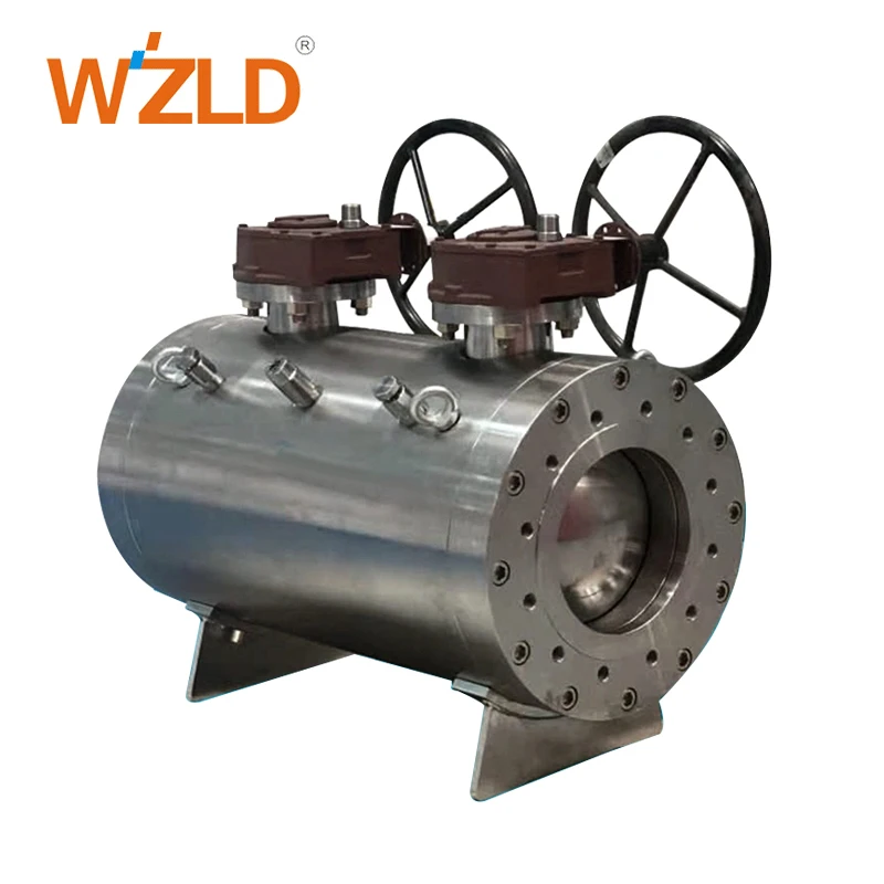 WZLD Fire безопасный шаровой кран из нержавеющей стали с двойным поршневым эффектом, заказной шаровой кран api6d