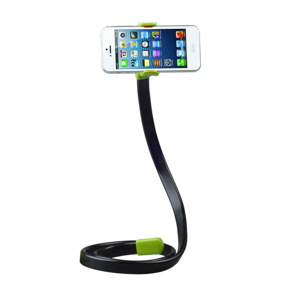 Amazon Hot Selling Bendable Neck Long Arm Phone Stand Lazy Arm Phablet Phone Stand Gooseneck Hanging Neck Phone Holder