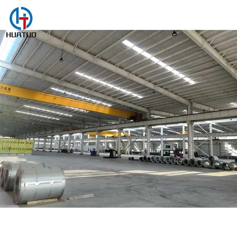 Оцинкованная/Антикоррозийная сборная стальная конструкция металлический каркас склад мастерские строительные здания ангарное здание