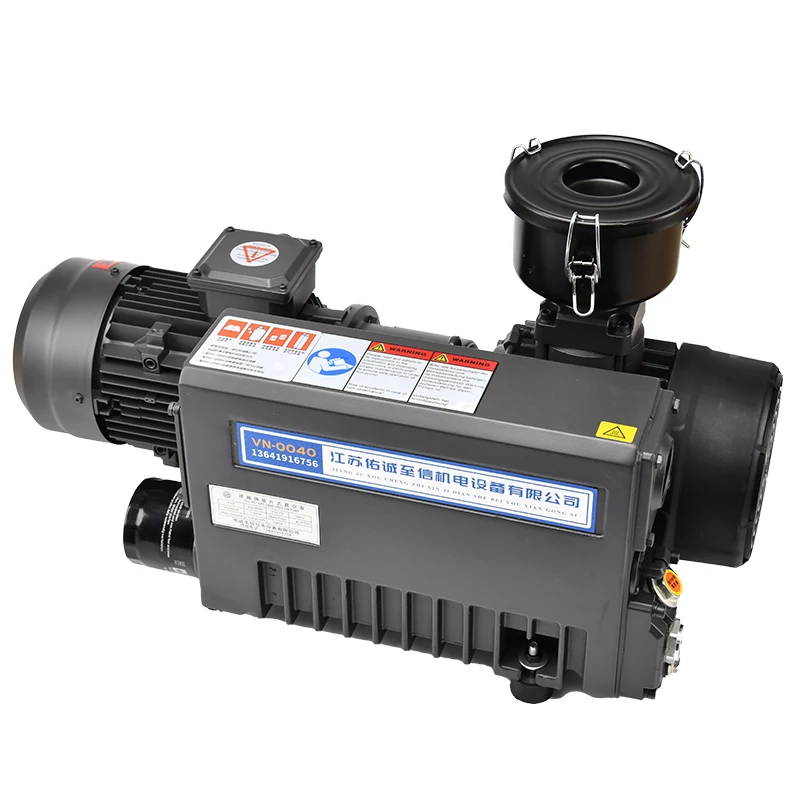 380v 40 m3/h Oil lubricated rotary vane vacuum pump vacuum suction pump for semiconductor